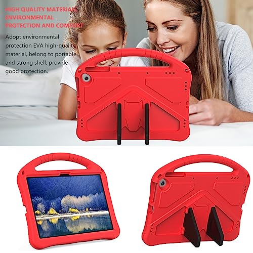 Housse Google Pixel Tablet 11 antichoc légère rouge 2023 - 6