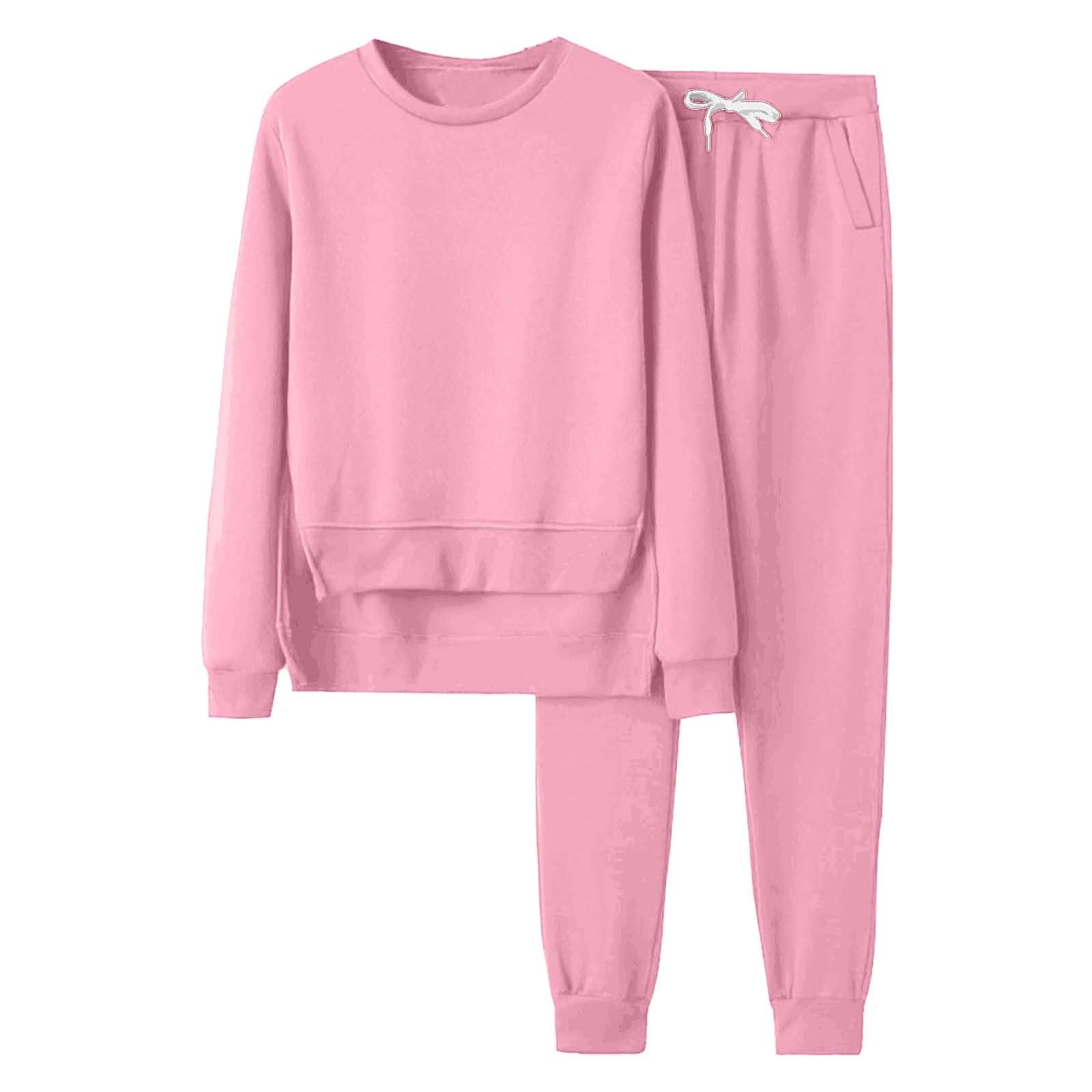 Chándal para mujer Y2K ideal como ropa de salón y conjunto de ocio con forro polar 7