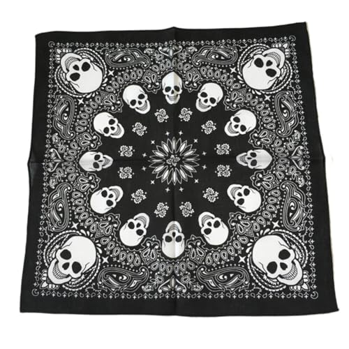 Cotton Head Scarves Large Hip Hop Head Scarf Beach Hair Bandanas Cotton Hair Accessories for Women Men