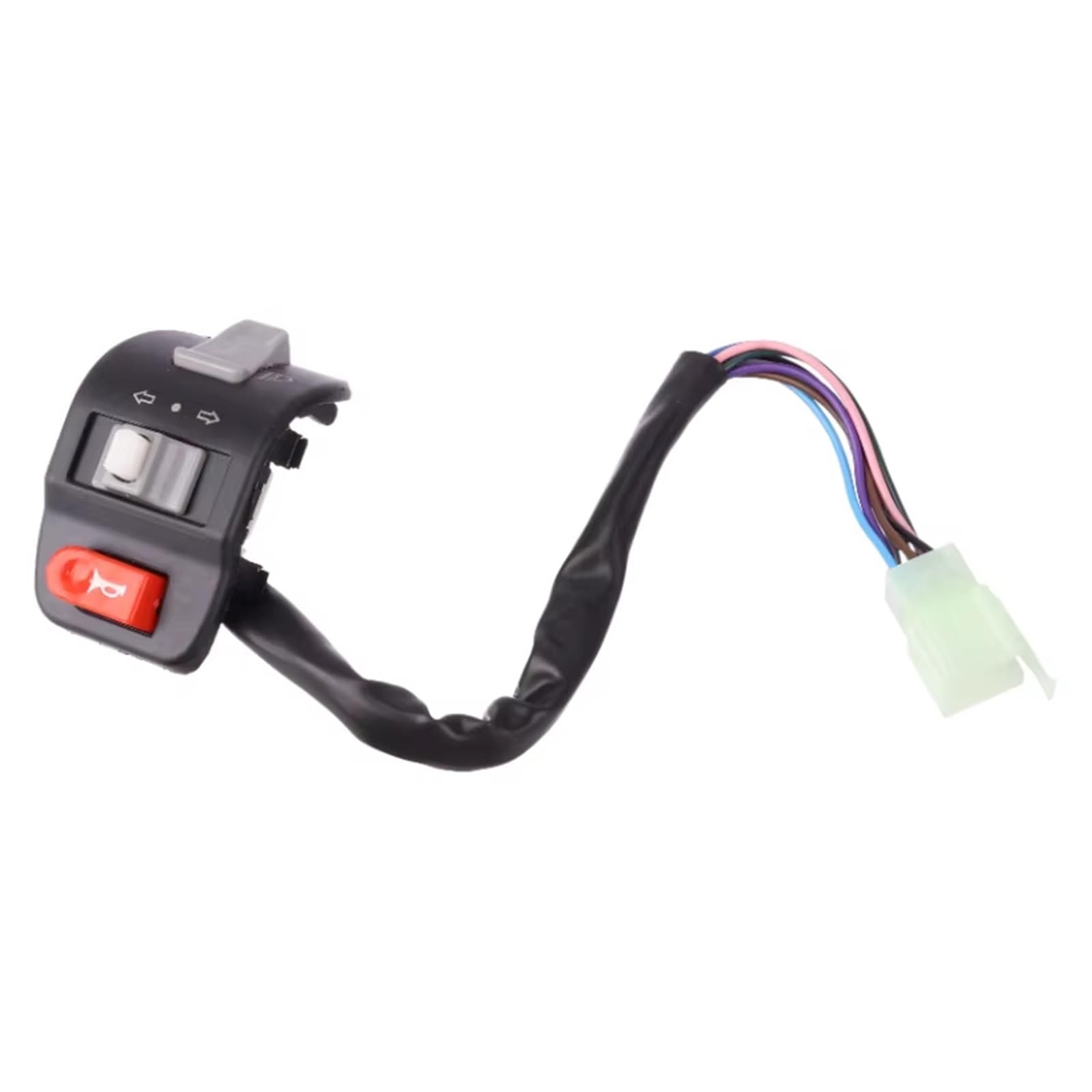 Comandi Moto Controller Interruttori Manubrio Per Scooter Bici Elettrica Segnale Fendinebbia Elettrico Interruttore Pulsante ON-OFF