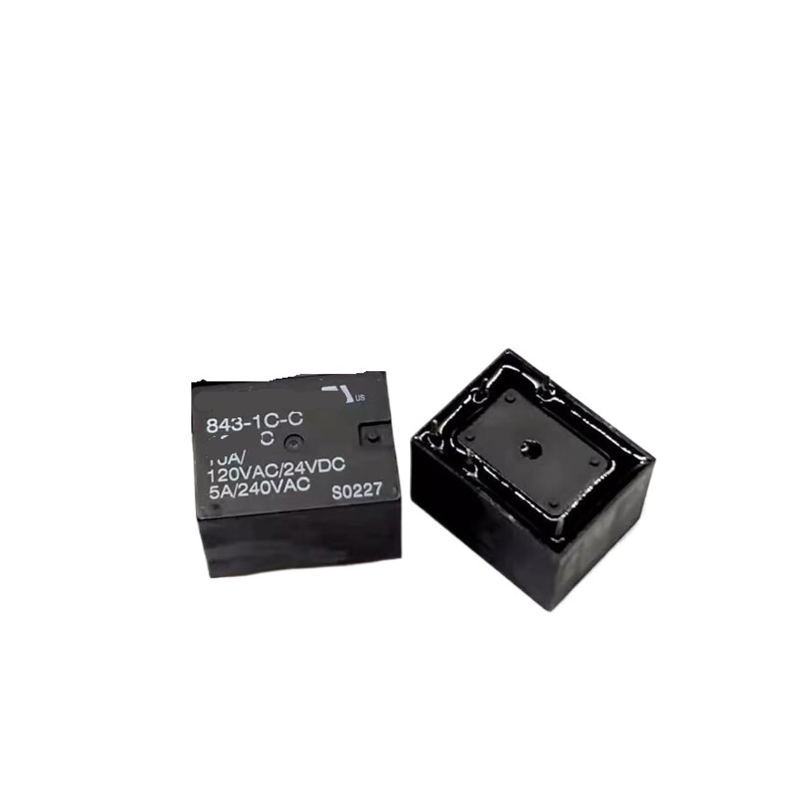 2 relais 8431CC DC12V 5 broches pour circuit électronique inverseur