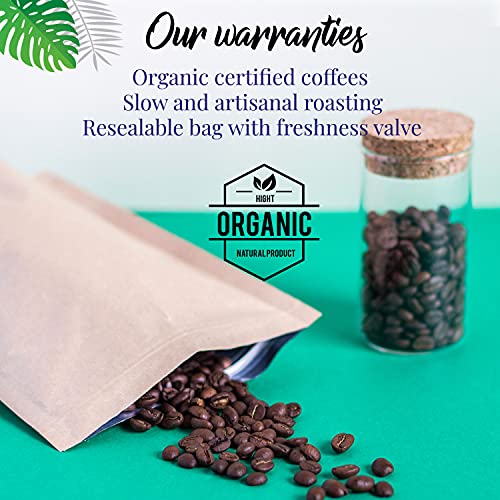 Organic Coffee beans | Arabica Whole Beans 4x250g | Hand-roasted | Coffee Gift Idea - Image 4