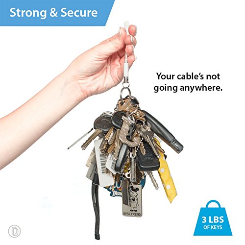 Dongle Dangler 3.5Mm Headphone Jack Adapter - Compatible With Iphone 14/14 Pro/13/13 Pro/12/12 Pro/11/11 Pro/X/Xr/Xs/Xs Max/8/8 Plus/7/ Se (Keychain 1-Pack) #TOP2