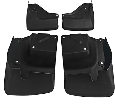 4Pcs Car Mud Flaps for Toyota Hiace 2012 2013 2014 2015 2016 2017 2018 Front Rear Wheels Splash Guard Mudguards Fender Waterproof Anti-Scratch Protection Car Accessories