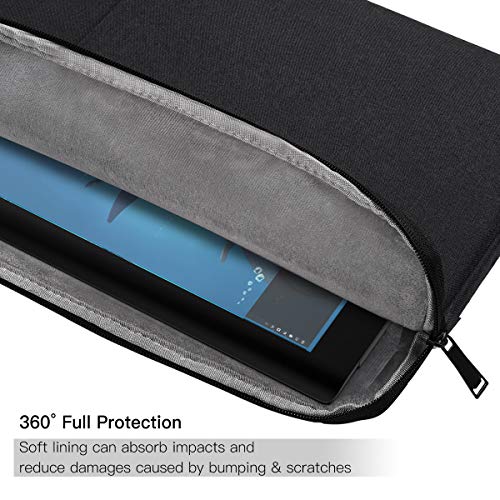 Portable Drawing Tablet Sleeve Carrying Case for HUION KAMVAS 13/ Inspiroy 2 Large/H1060P/H950P, XP-Pen Deco 01 V3, Black by CaseDeer - Image 4