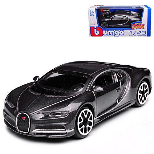 Preisvergleich Produktbild Bburago Bugatti Chiron Coupe Grau Ab 2016 1 / 43 Modell Auto