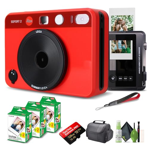 Leica Sofort 2 Hybrid Instant Photo Film and Digital Camera
