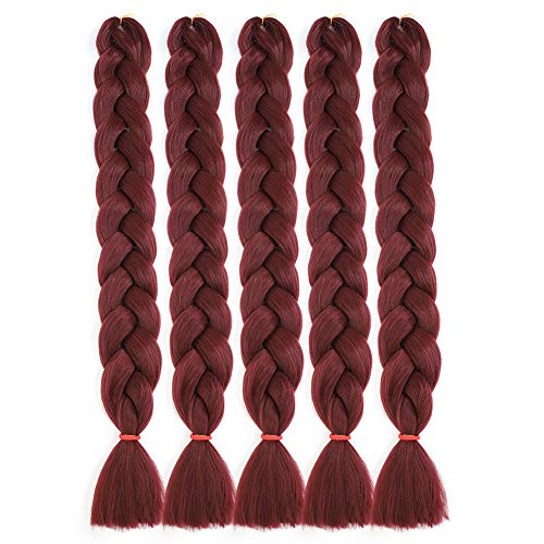 Kanekalon Jumbo Braid Hair Extension 82inch 165g Braids Premium Original Ultra Braid 100% Kanekalon Fiber for Twist Kanekalon Braiding Hair(82 Inch, 99J)