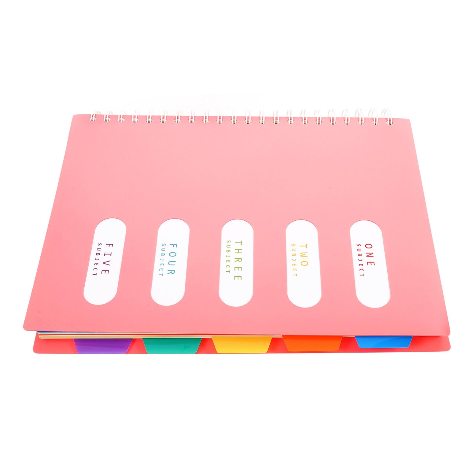 Operitacx Quaderno Spirale Quadretti Blocco Note per Studenti e Ufficio Materiale Scolastico Leggero e Resistente