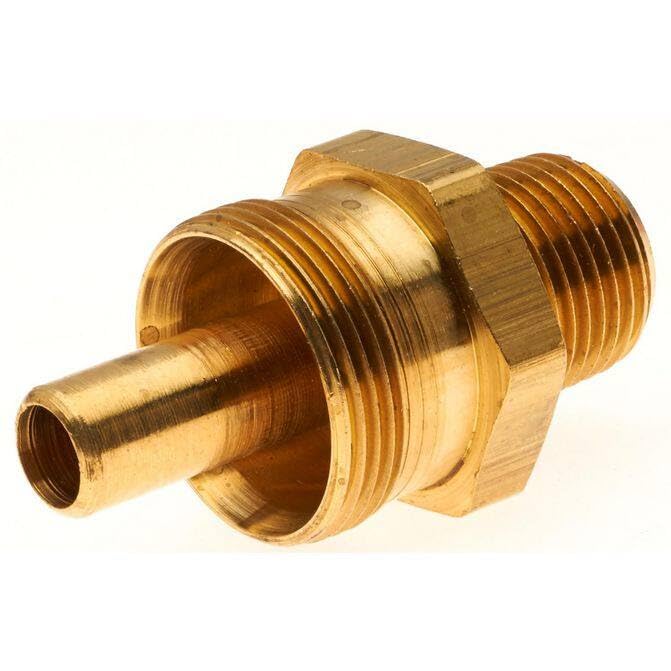 Gates G33111-0604 Coupling acoplamiento de latón 225 PSI de alta resistencia térmica