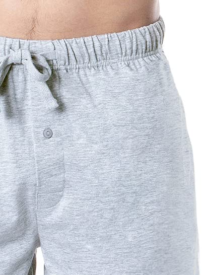 Peanuts Mens' Snoopy I Need My Space Character Sleep Pajama Shorts3