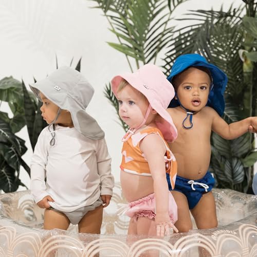 Tiny Twinkle Sun Protection Baby Flap Hat with UPF 50+ Sun Protection for Baby and Toddler Boys and Girls3