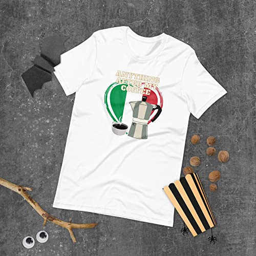T-Shirt White M Unisexe en coton respirant coupe droite classique - 4