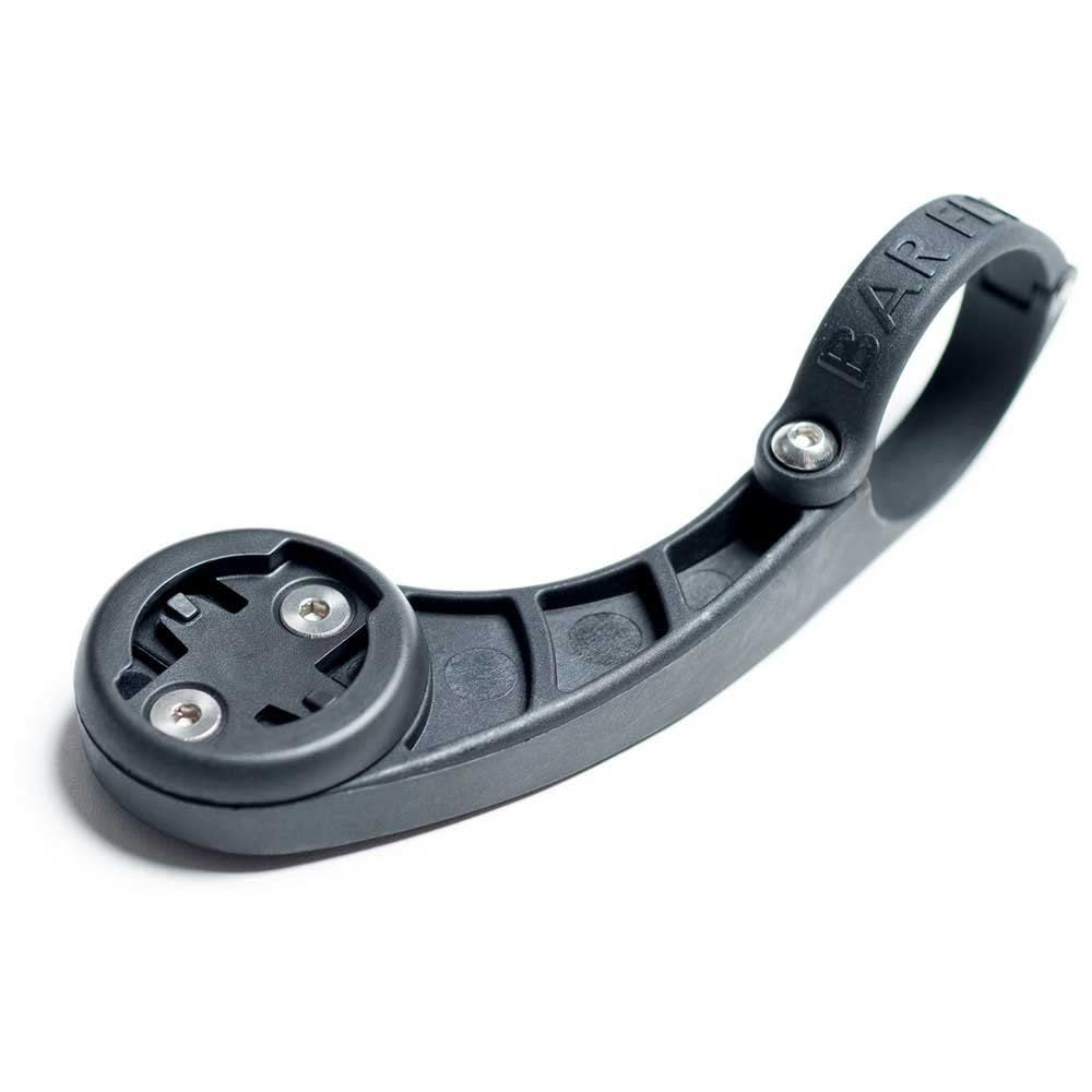 4 Max Bicycle Accessory Mount, Black, for Large Computers - Garmin, Wahoo, Polar, Bryton, Cateye, Mio, Joule