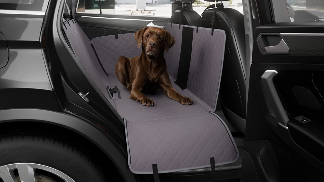 Knuffelwuff Coperta universale per cani per il sedile posteriore, 137 x 148 cm, impermeabile, antigraffio e antiscivolo, per auto, furgone e SUV