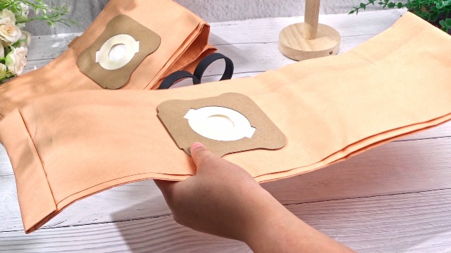 Image of 12 Vacuum Cleaner Bags and 2 Belts Compatible with Kirby G Series (Orange)
