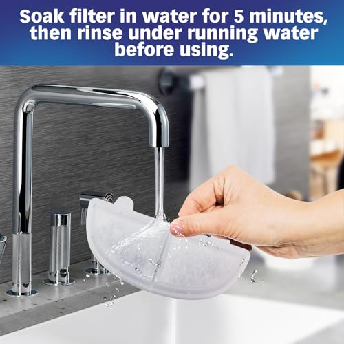 PET STANDARD Filtro de água de substituição e 3 esponjas de pré-filtro de substituição compatíveis c