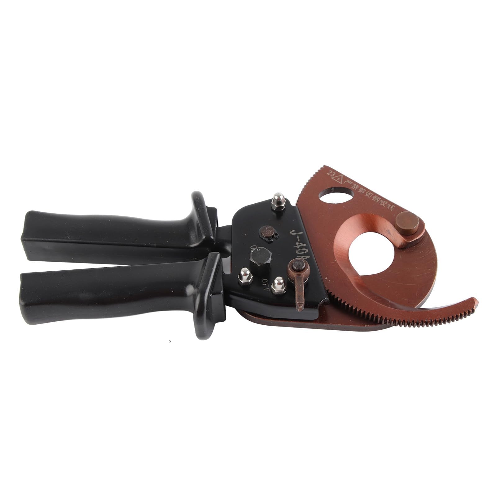 Tijeras para Cables, Cortador de Alambre J40A 300 mm² Trinquete Tijeras para Cables de Grado Industrial Hardware Herramienta de Corte Manual, Herramientas Eléctricas y Manuales