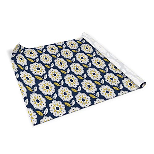 Pegatina para muebles florales en estantes de salón y cómodas de dormitorio infantil 100x50 2