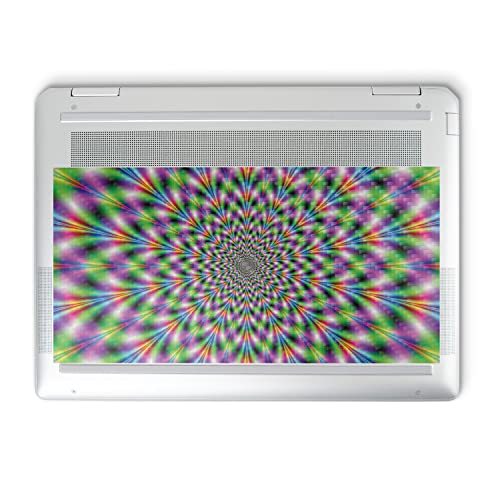 Image of MightySkins Carbon Fiber Skin Compatible with HP Spectre x360 14 inch (2022) Full Wrap Kit - Hypnosis | Protective, Durable Textured Carbon Fiber Finish | Easy to Apply | Made in The USA