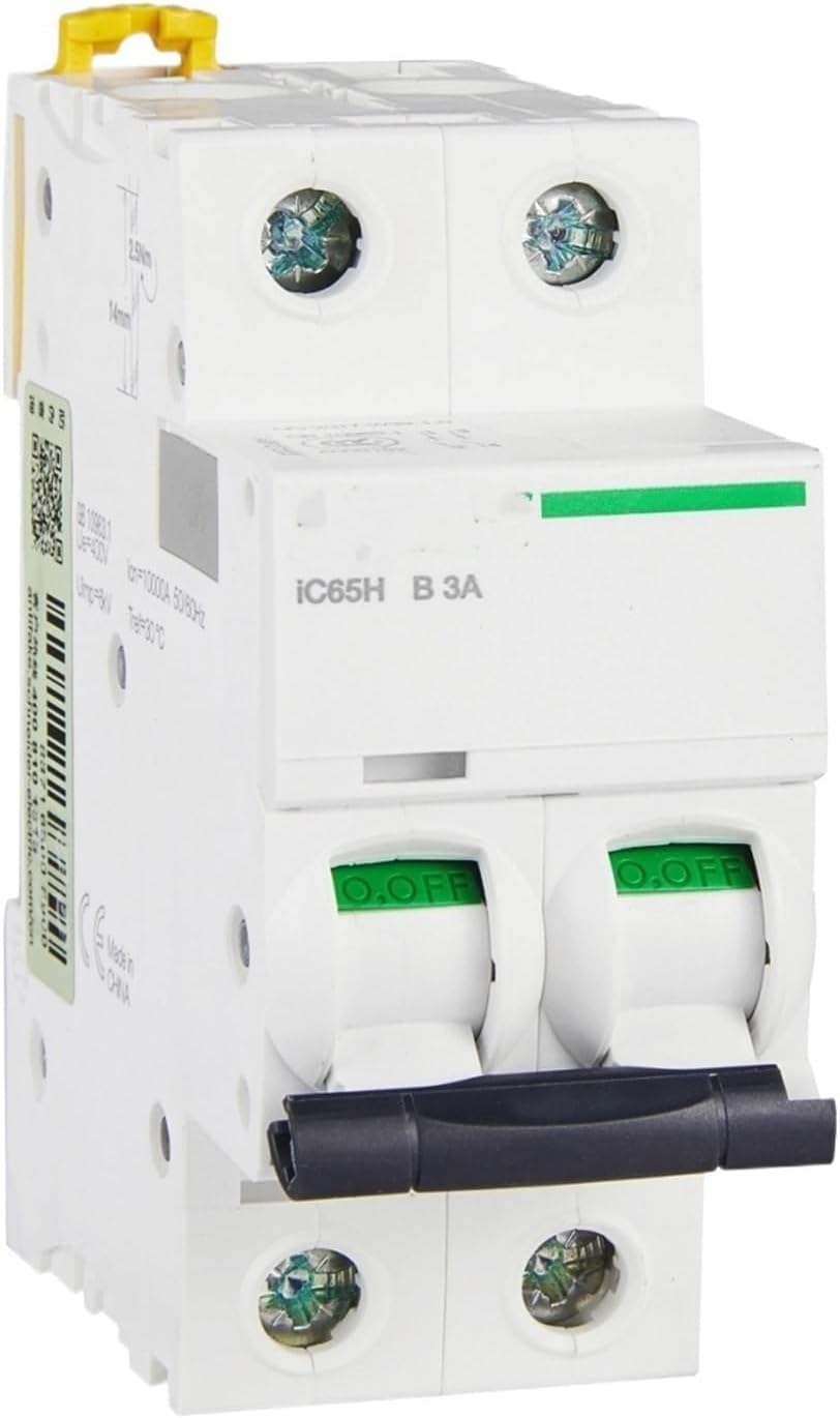 IC65H 2P B3A A9F27203 2P | 3A | B | 10KA IC65 Miniature Circuit Breaker