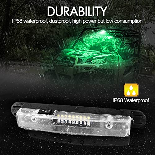 Luces de cúpula para interior de UTV sin cables para iluminar cabinas RZR 7