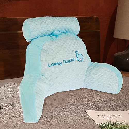 Reading Pillow with Arms – Backrest Support Cushion for Bed & Couch main image 1
