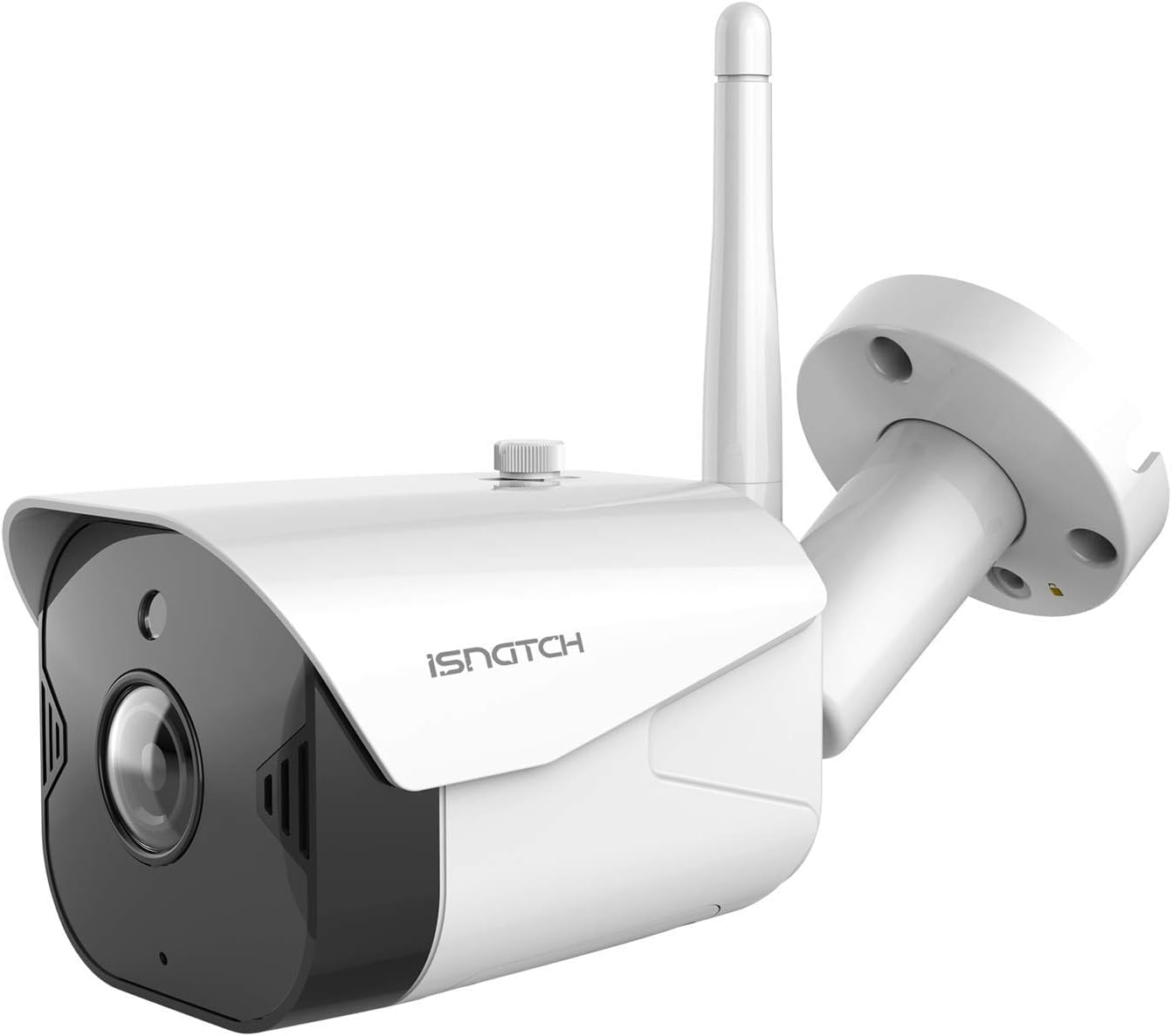 HeyCam Bull - Telecamera IP Wi-Fi da Esterni/Interni 1080p, Risoluzione HD 2MP, Protezione IP65, Visione Notturna, Audio Bidirezionale, Compatibile con Alexa e Google Assistant