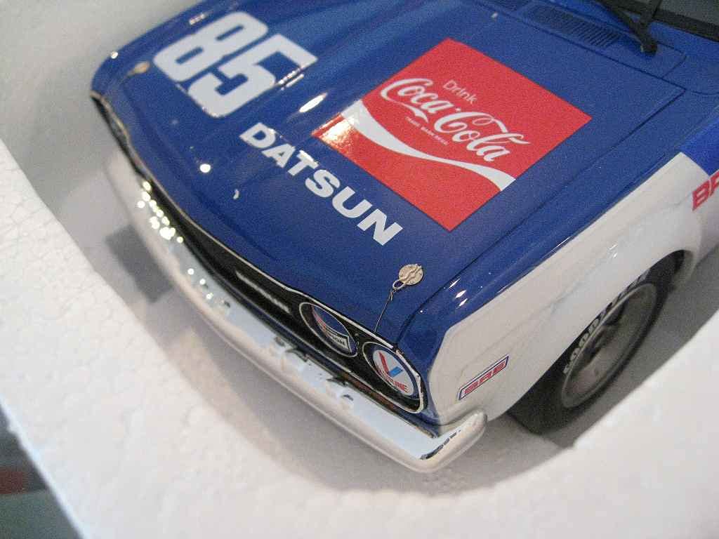 メイスト 1972 Datsun 510 ブルー ダイキャスト　ミニカー 1/24 日産 ダットサン ブルーバード Datsun 510 1600 Bluebird