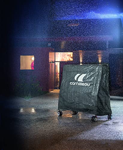 Cornilleau Sport - Schutzhülle für Tischtennisplatte - wasserdicht & Winterfest Abdeckhaube - Outdoor & Indoor - Blau