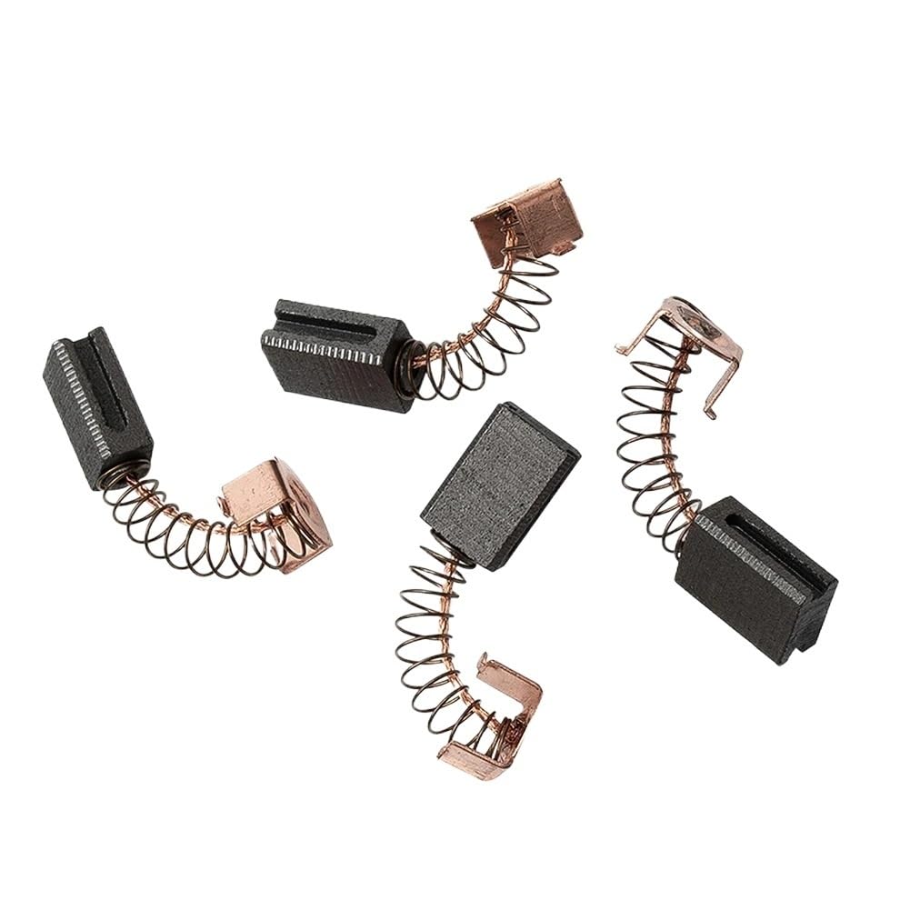 2 pares de escobillas de carbón para amoladoras eléctricas compatibles con G720 y WS125 Dimensiones 12x8x5mm