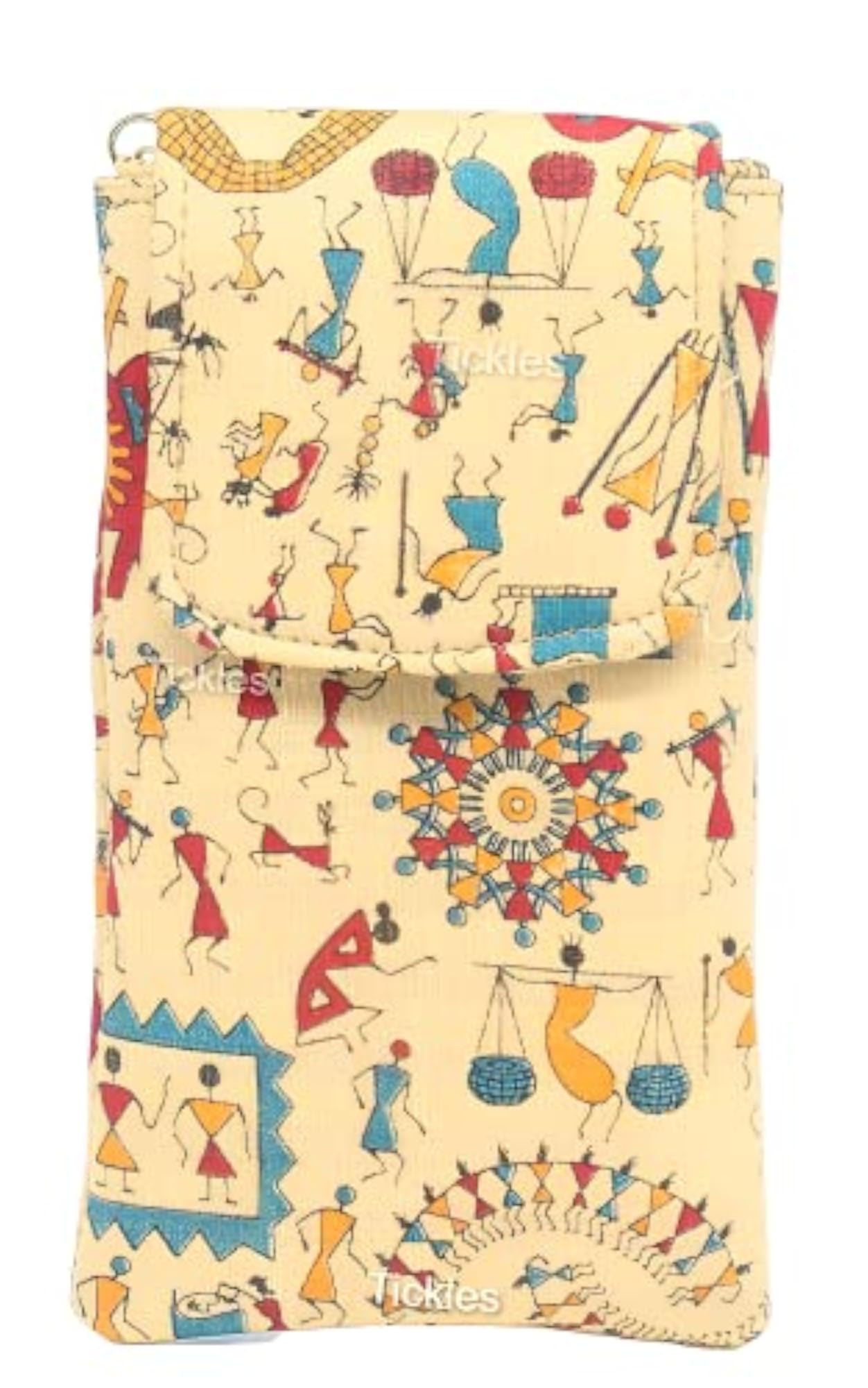 Printed Mobile Pouch with Waist Clip and Sling