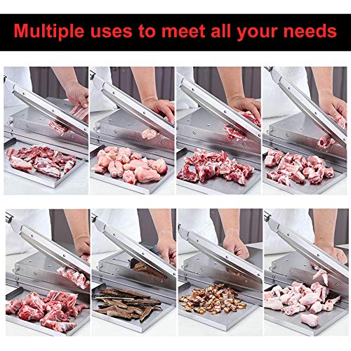 Bavnnro Meat Slicer Manual Ribs Meat Chopper Bone Cutter For Fish Chicken Beef Frozen Meat Vegetables Deli Food Slicer Slicing Machine For Home Cooking And Commercial Cooking (Kd0295) #TOP1