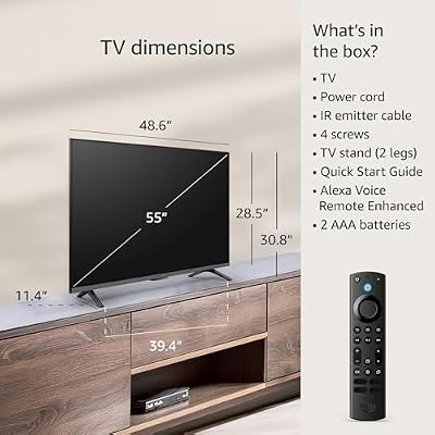 Amazon Fire TV 55 Omni Series 4K UHD smart TV, hands-free with Alexa