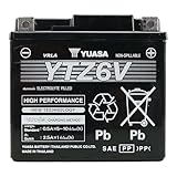 THAI YUASA タイ ユアサ YTZ6V 液入り充電済 1年補償 DUNK AF74 タクト AF79(アイドリングストップ付き) ZOOMER-X CBR125R GSユアサ GTZ6V YTZ6V FURUKAWA FTZ6V 互換品