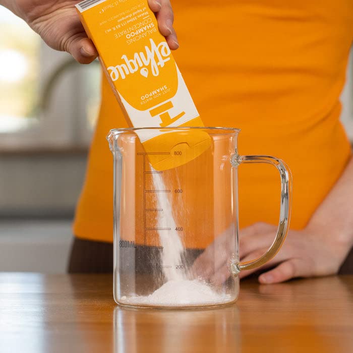 Miniatura 4 de Ethique Champú hidratante concentrado para cabello equilibrado a seco, sin plástico, vegano, sin crueldad, ecológico, hace botella de champú de