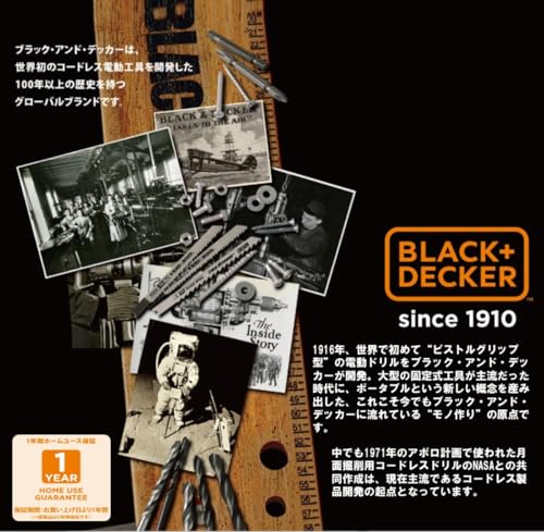 BLACK+DECKER コードレス マルチツール multievo EVO185I1 インパクトドライバー の商品画像 5