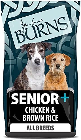 Burns Natural Nutrition Senior + Complete Dry Dog Food Chicken & ...