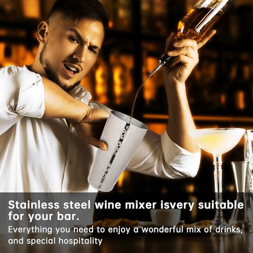 Coctelera Boston de acero inoxidable para crear combinados perfectos con estilo grabado 5