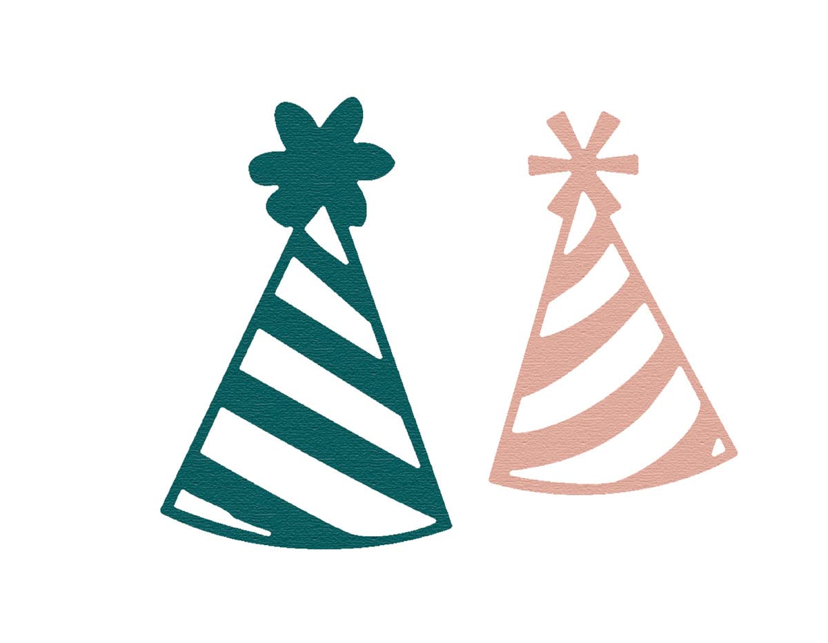 ZAG Thin Die Birthday Beanies Party 2u.