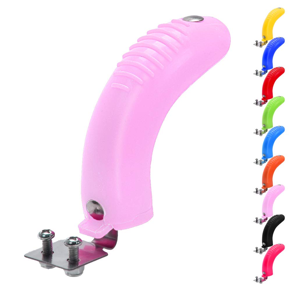 OTFAITP Bremsbeläge hinten für Scooter-Ersatz für Micro Mini/3in1 Deluxe Series 3-Wheel Scooter (Rosa)