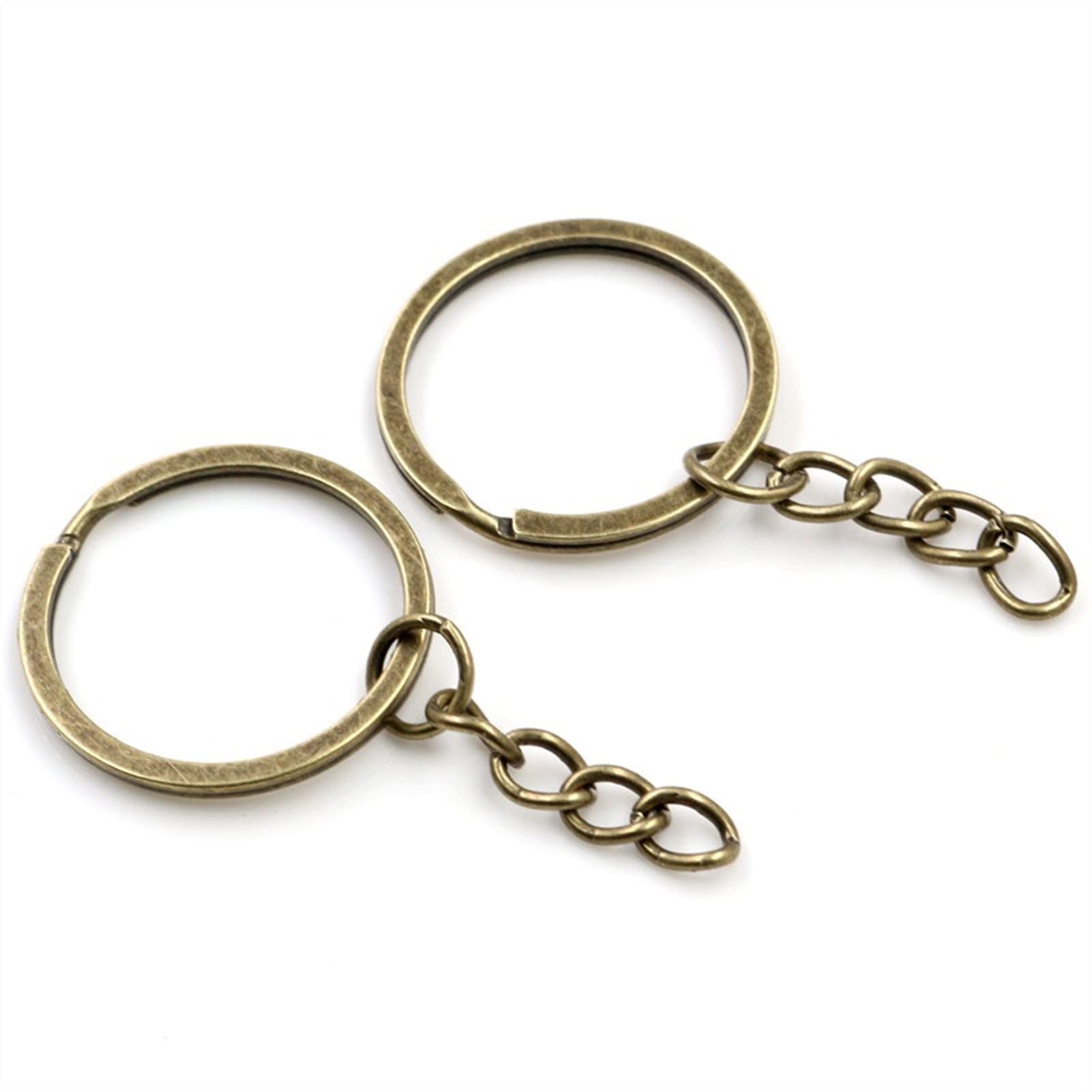 Amazon.co.jp: キーホルダーチェーン 20pcs/lotキーリングキーチェーン