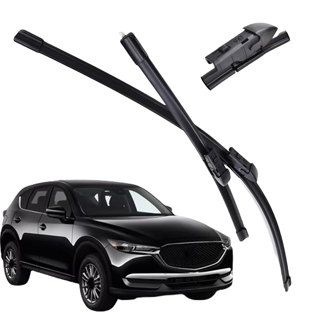 Balais d'essuie-glace CX-5 KF 2017-2023 anti-traces | Kit rechange 2PCS avant