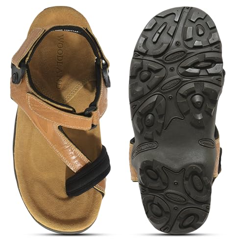 Image of Woodland Men's Leather Sandal