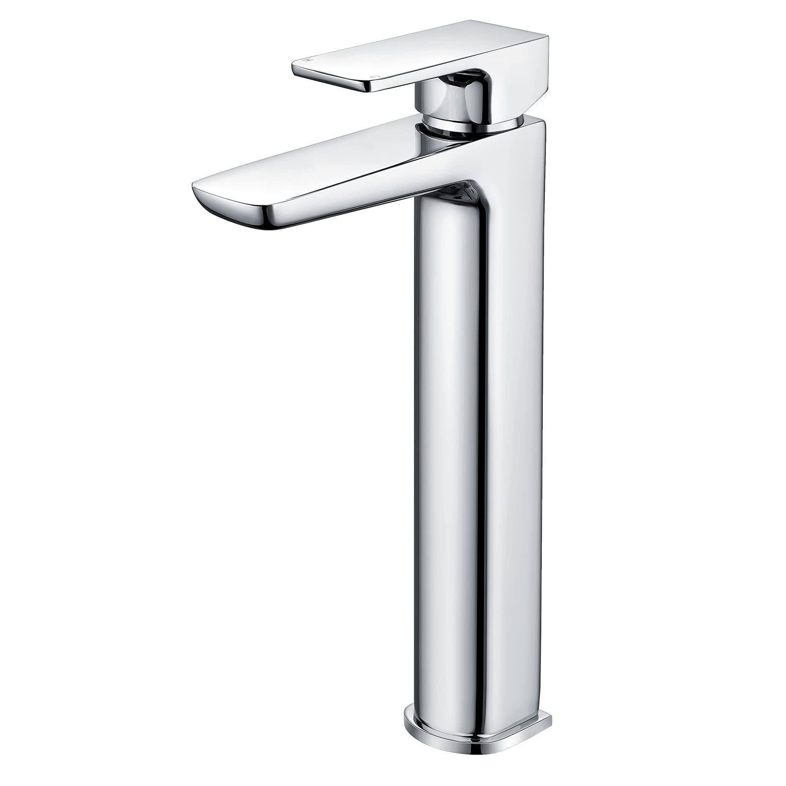 Bathroom Luxury Modern Bath Basin Sink Mono Mixer Deck Mounted Chrome Tap (Tall Basin Mixer Tap)
