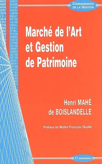Marché de l'art et Gestion de Patrimoine