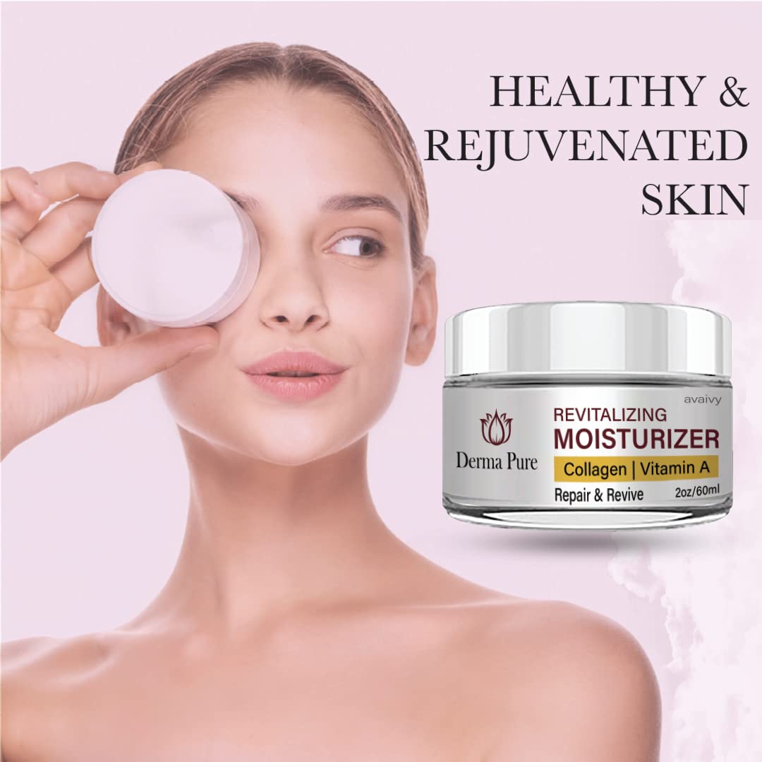 Avaivy (2 Pack) Derma Pure - Derma Pure Revitalizing Moisturizer Face Cream
