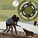 Nosli Natural Toys Snacky Tube für Hunde • Wobbler Snackball Hund • Hundespielzeug Intelligenz • Ohne Farbstoffe • 100% Naturkautschuk • Futterspielzeug & Intelligenzspielzeug