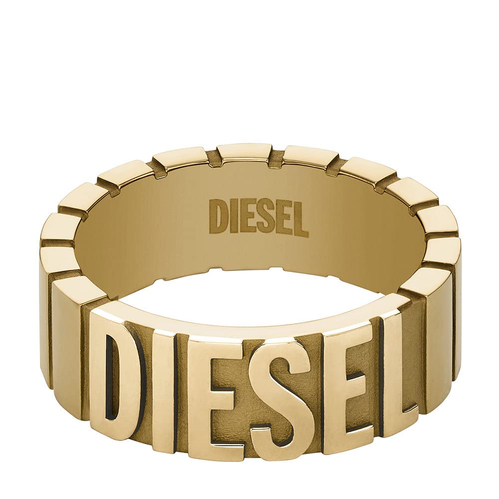 DIESEL Anelli da uomo in acciaio inossidabile
