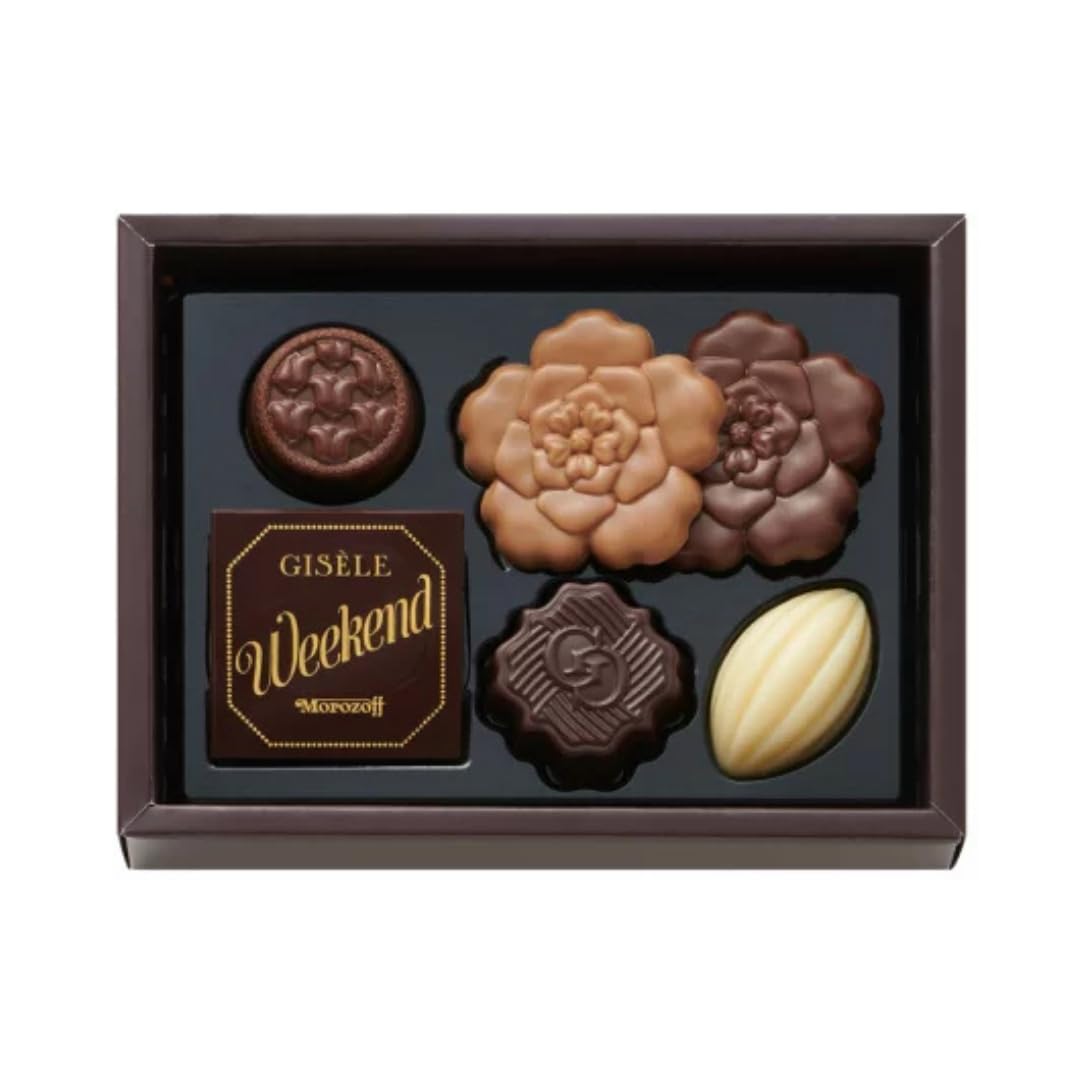 Amazon.co.jp: モロゾフ ウィークエンド チョコレート 6個入 袋付き